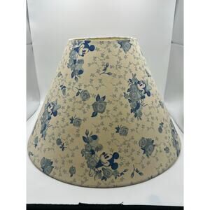Vintage Mickey & Minnie Floral Lamp Shade Disney Cottagecore